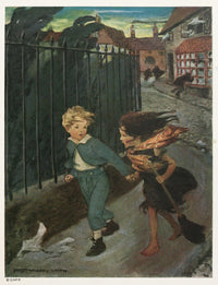 Now You Lead Me He Said Taking Her Hand And Ill Take Care Of You by Jessie Willcox Smith