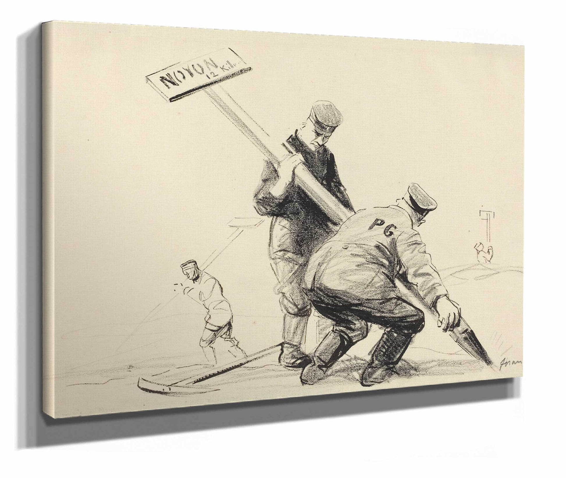 Noyon by Jean Louis Forain