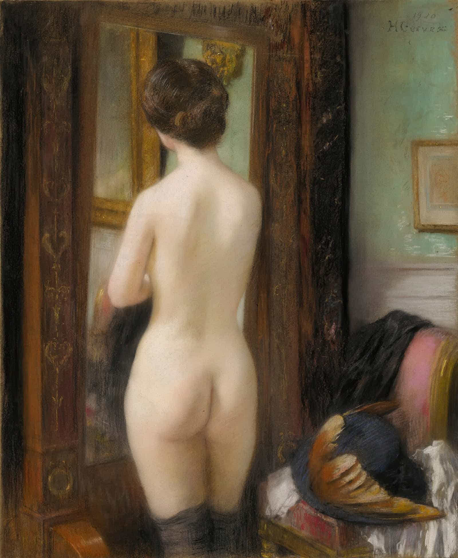 Nu A La Psyche by Henri Gervex