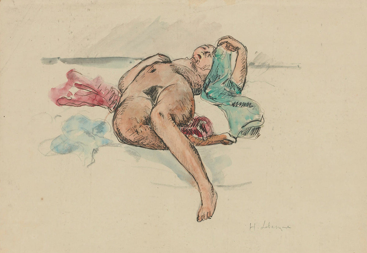 Nu Allonge by Henri Lebasque