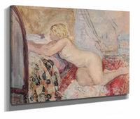Nu Allonge Contre Un Lit by Henri Lebasque