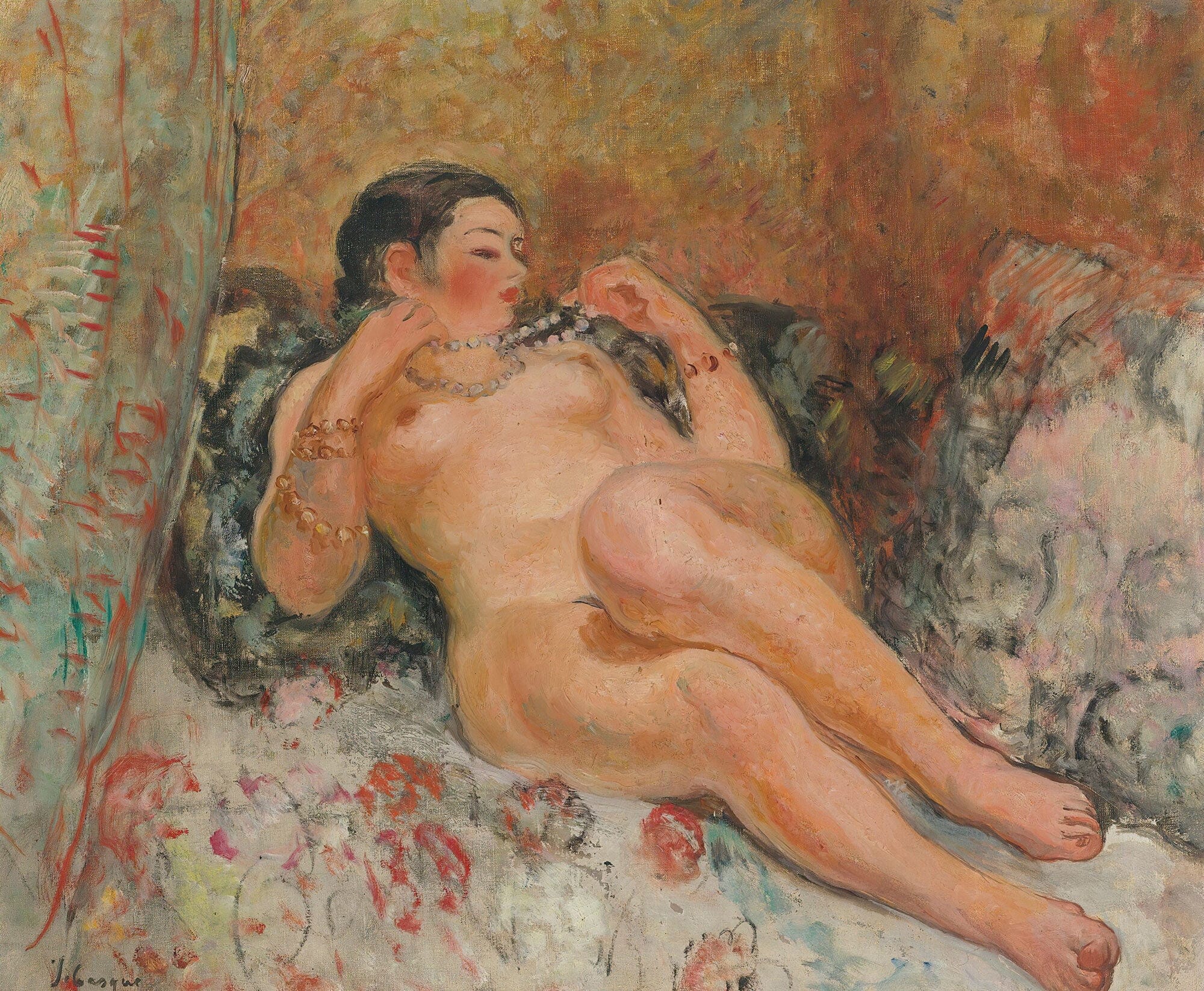 Nu Allongee by Henri Lebasque