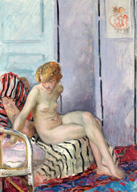 Nu Assis by Henri Lebasque