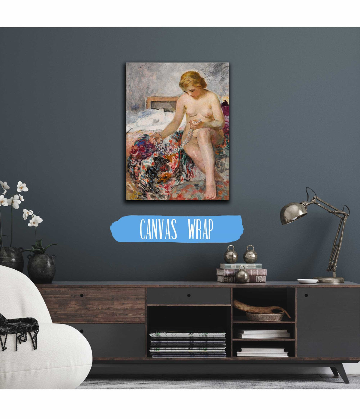 Nu Au Collier by Henri Lebasque