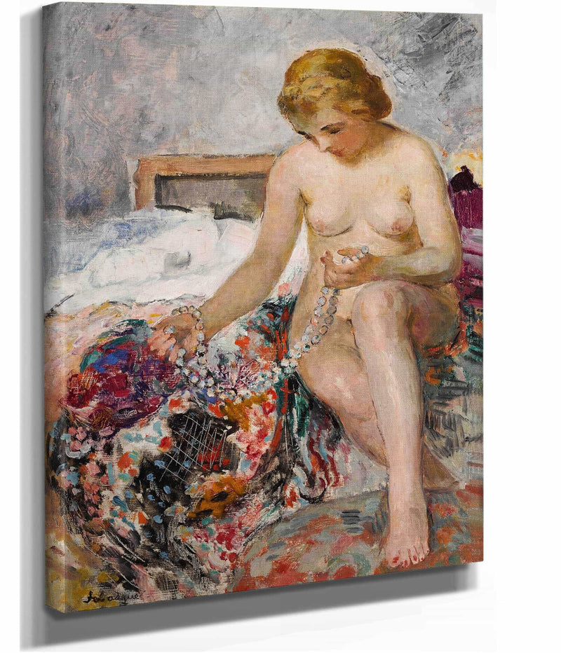 Nu Au Collier by Henri Lebasque