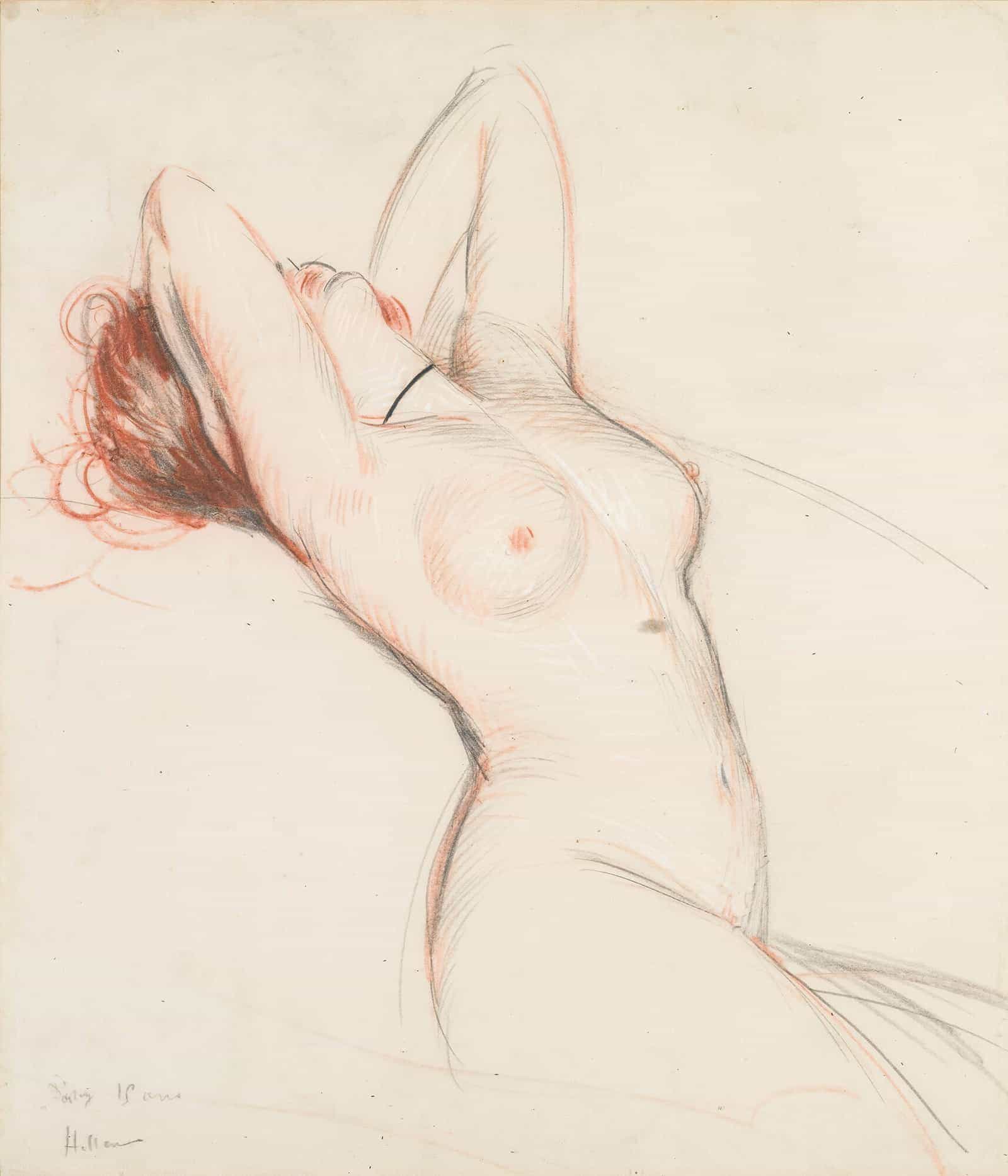 Nu by Paul Cesar Helleu