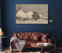 Nu Dhomme by Jean Baptiste Camille Corot