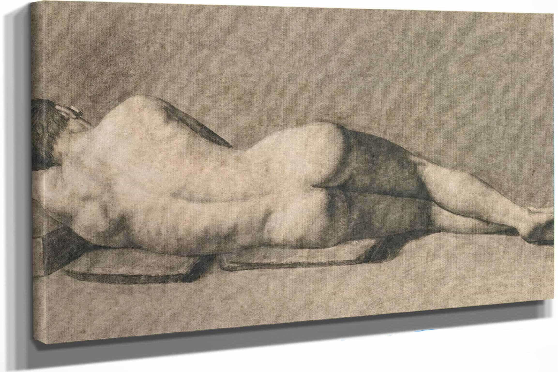 Nu Dhomme by Jean Baptiste Camille Corot