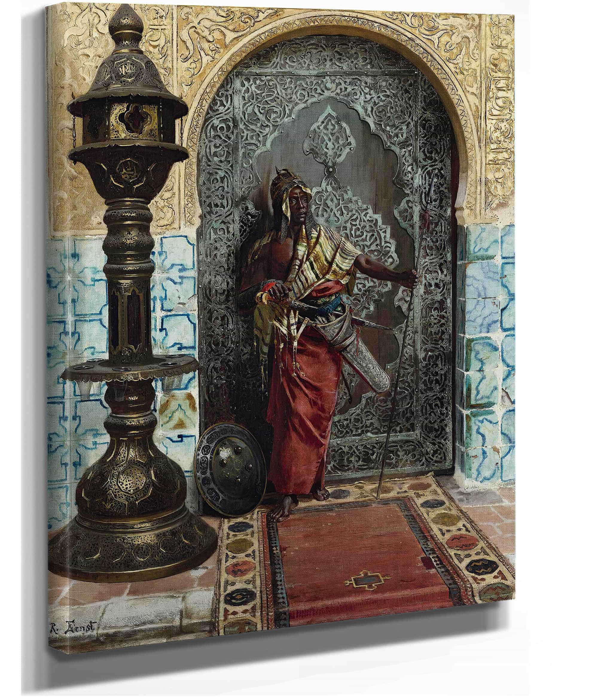 Nubian Guard by Rudolf Ernst