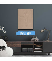 Nude Boy Walking To The Left   by Anselm Feuerbach