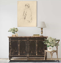 Nude by Berthe Morisot