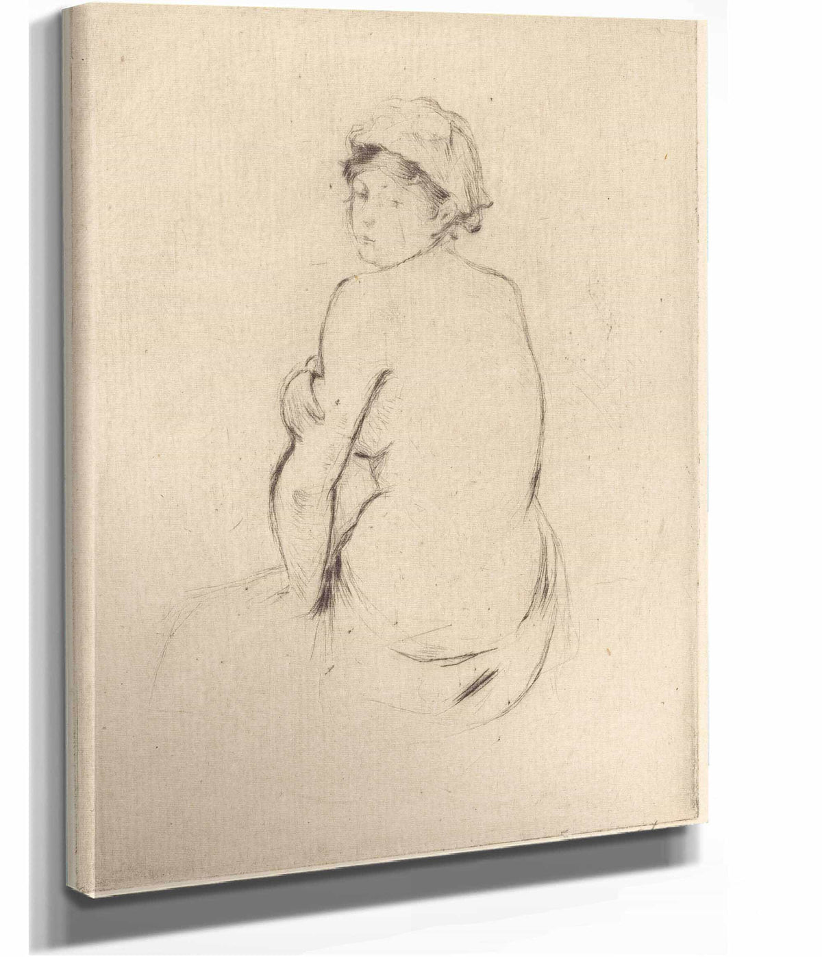 Nude by Berthe Morisot