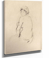 Nude by Berthe Morisot