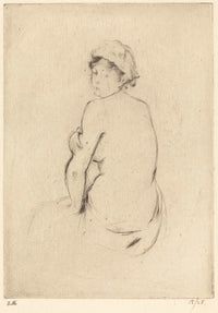 Nude by Berthe Morisot