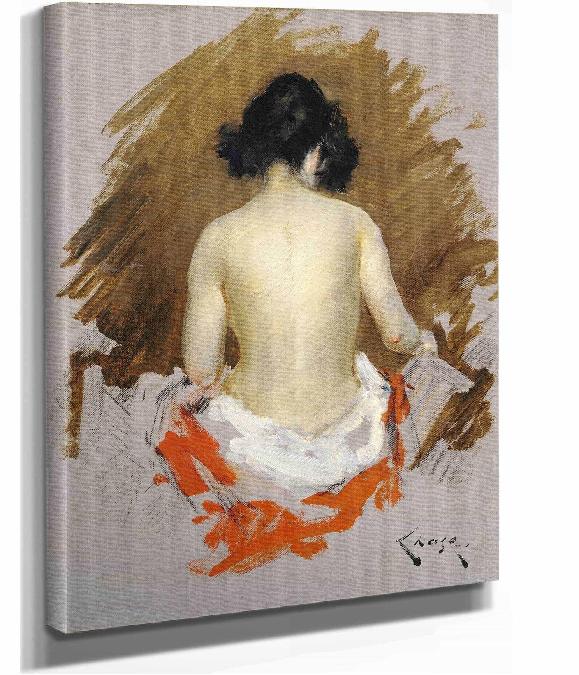 Nude by William Merritt Chase