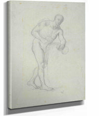 Nude Figure With A Flask by Pierre Puvis De Chavannes