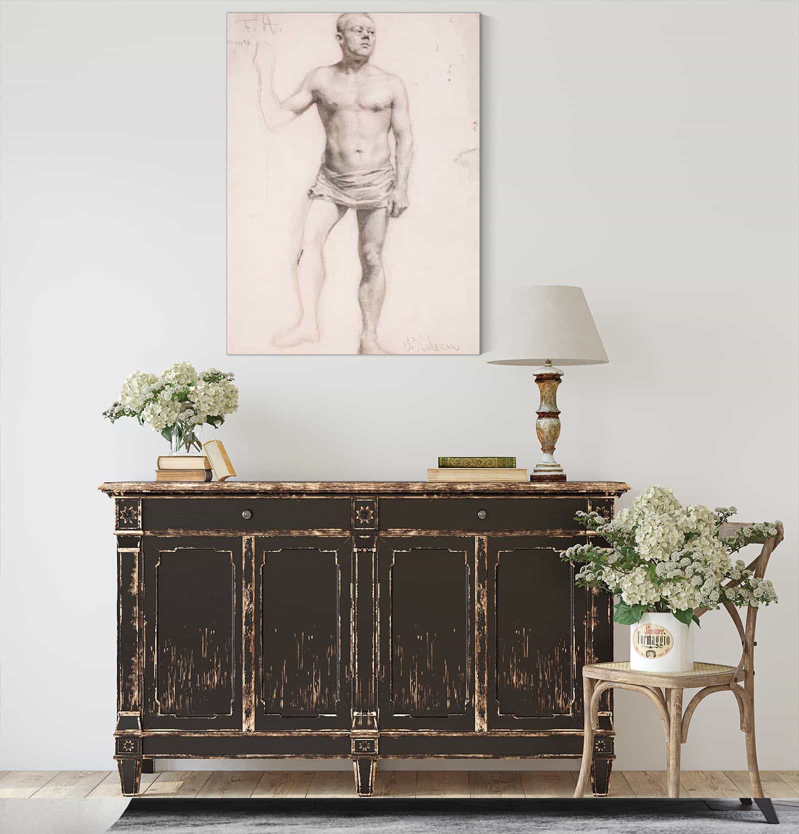 Nude Male Model by Pekka Halonen