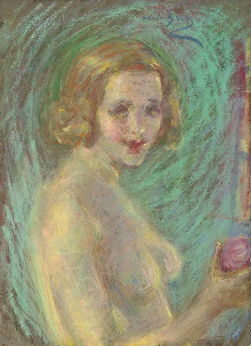 Nude With Fruit by Alice Pike Barney