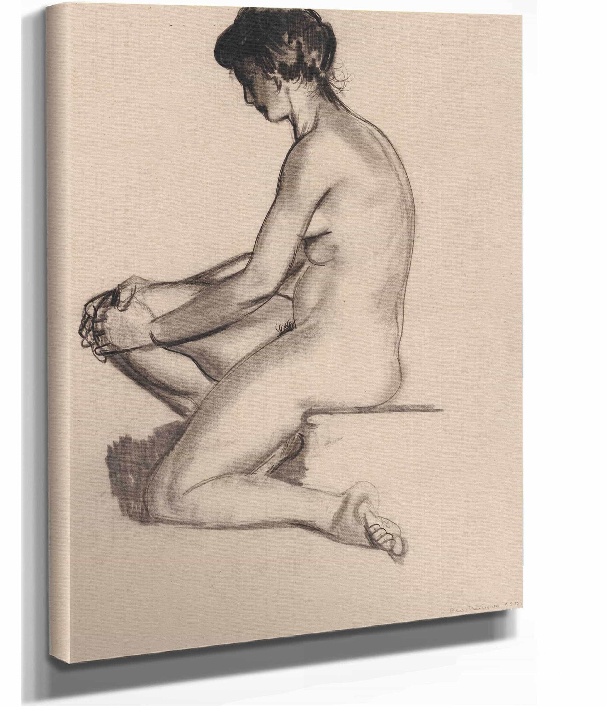 Nude Woman by George Wesley Bellows