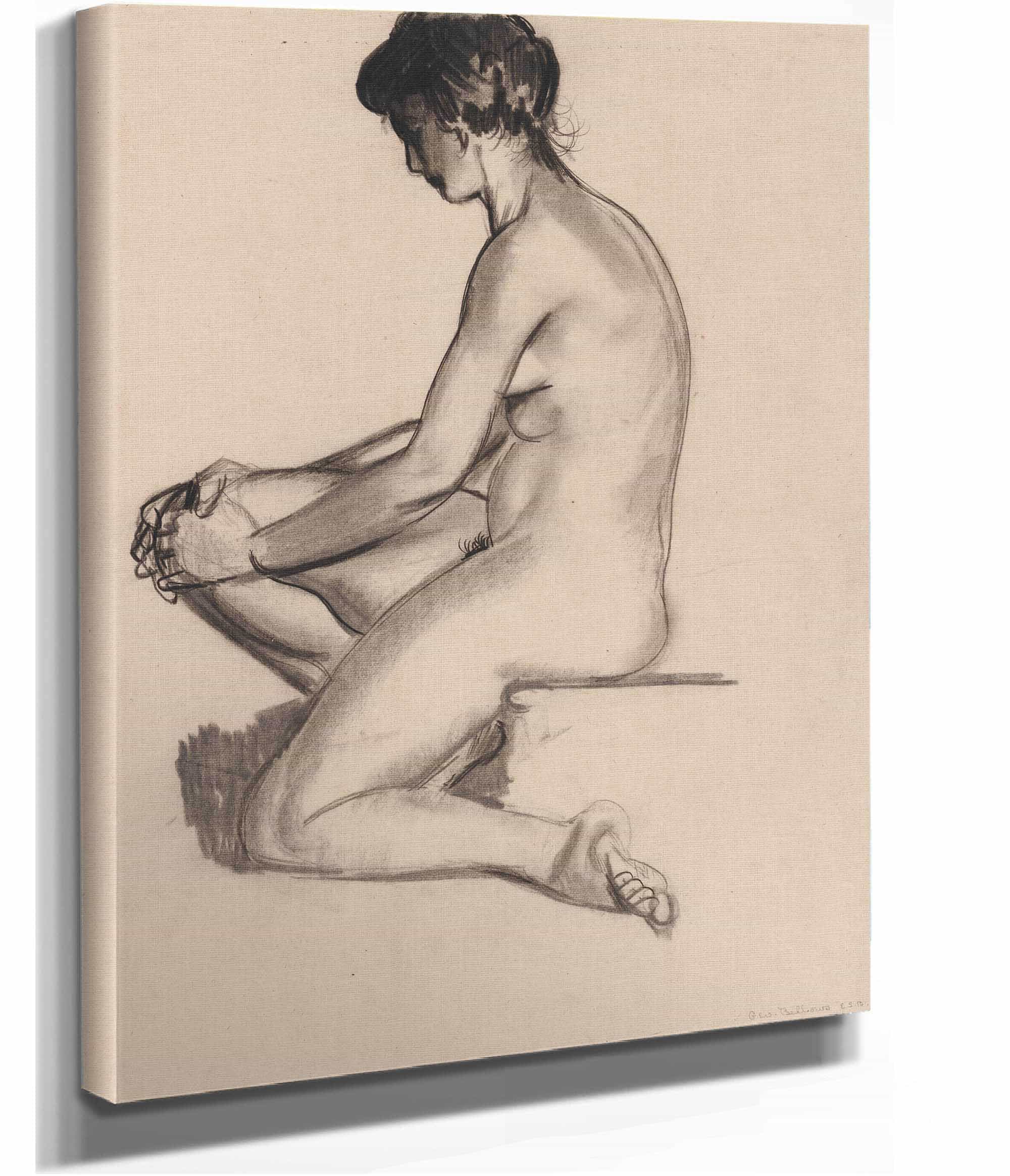 Nude Woman by George Wesley Bellows