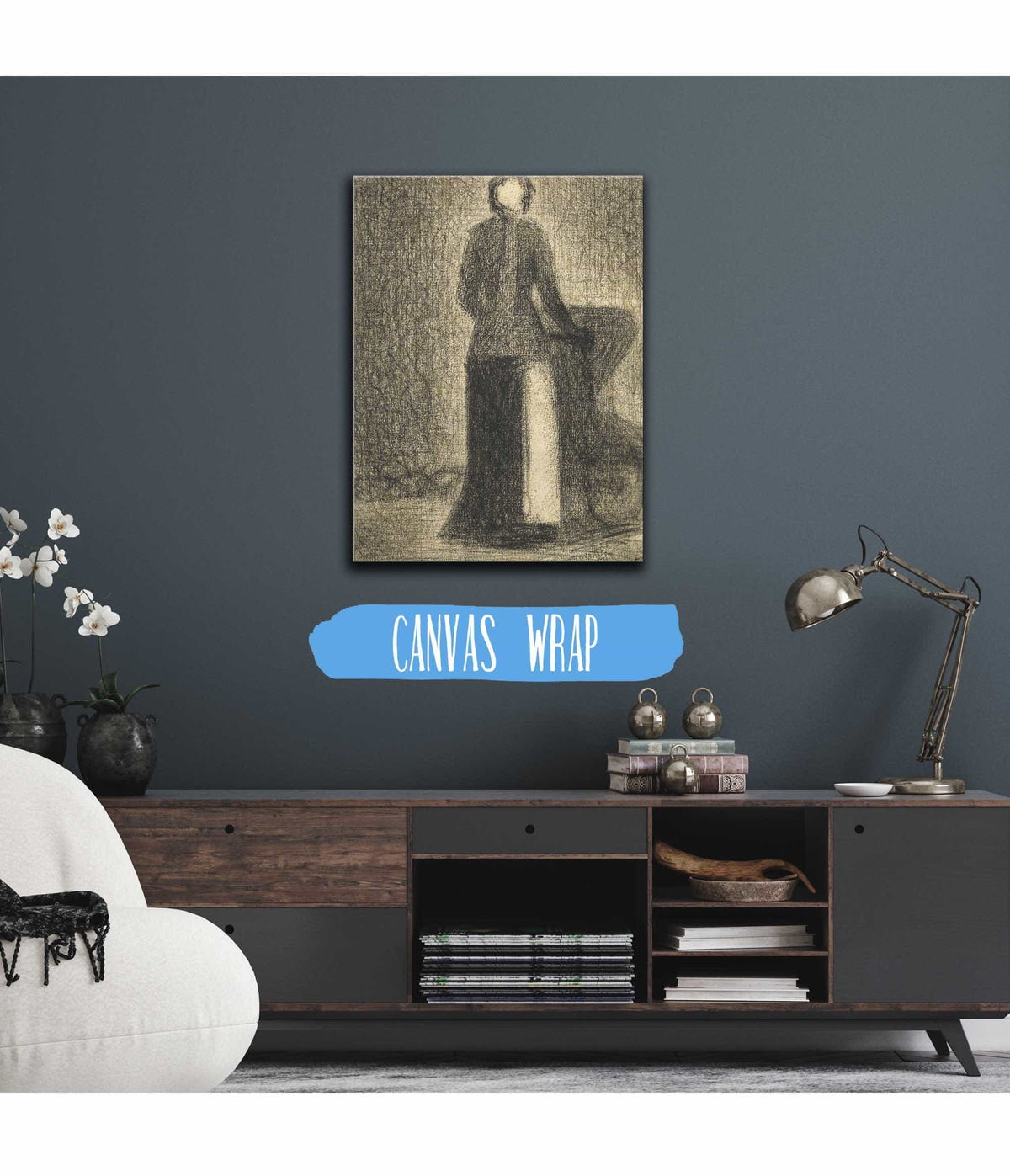 Nurse With A Childs Carriage by Georges Seurat