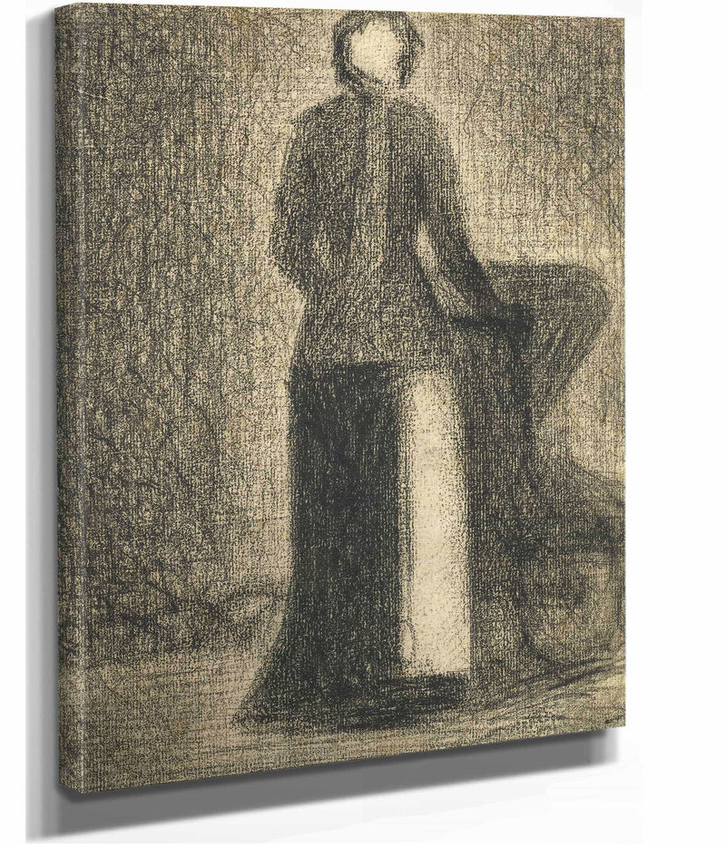 Nurse With A Childs Carriage by Georges Seurat