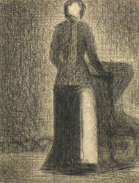 Nurse With A Childs Carriage by Georges Seurat