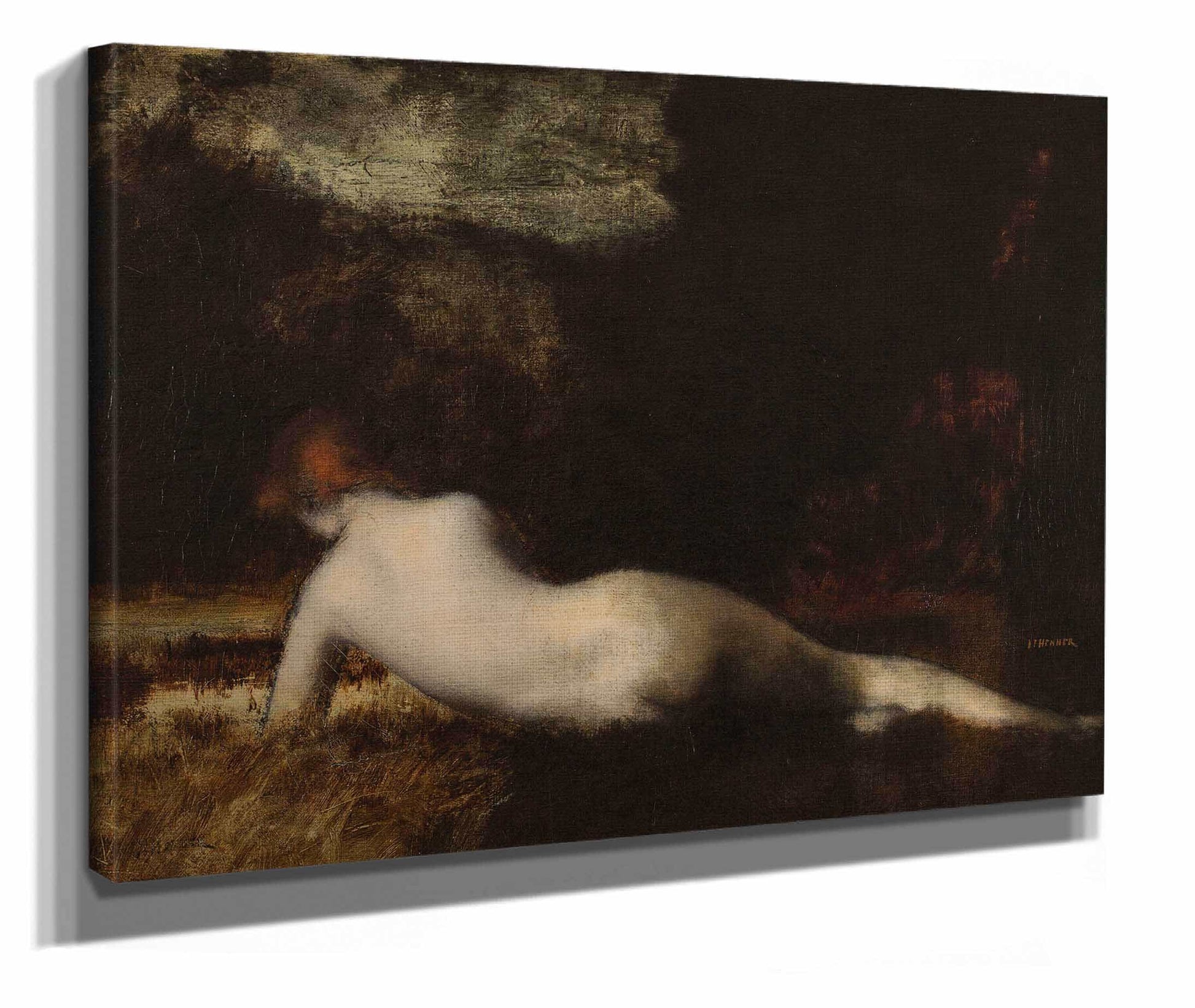 Nymphe Couchee by Jean Jacques Henner