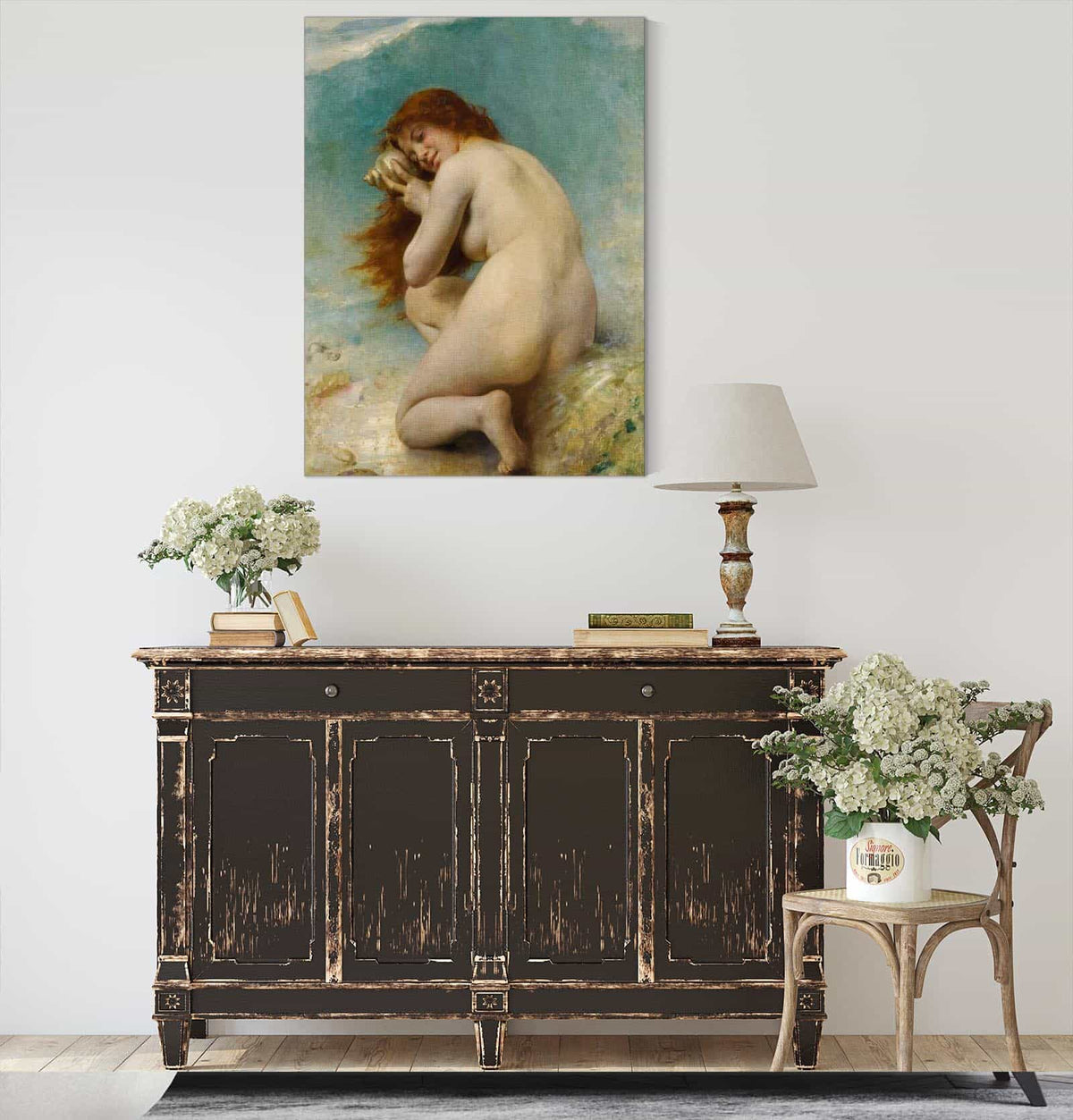 Nymphe Des Eaux by Leon Jean Basile Perrault