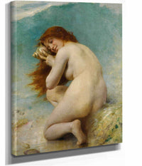 Nymphe Des Eaux by Leon Jean Basile Perrault