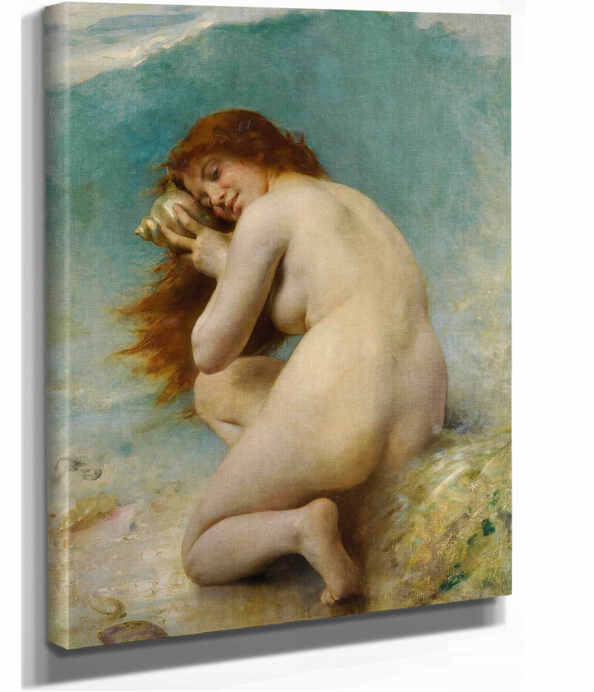 Nymphe Des Eaux by Leon Jean Basile Perrault