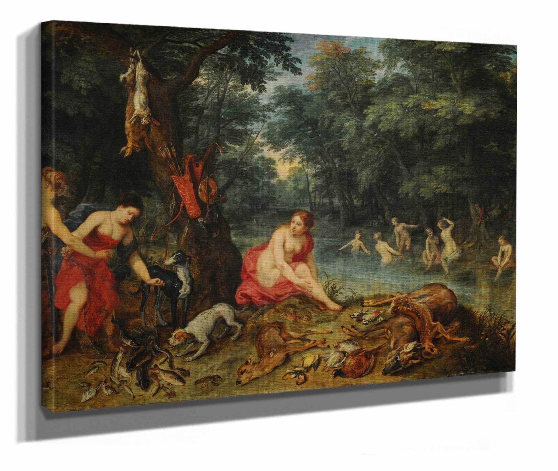 Nymphs Bathing by Jan Brueghel The Elder