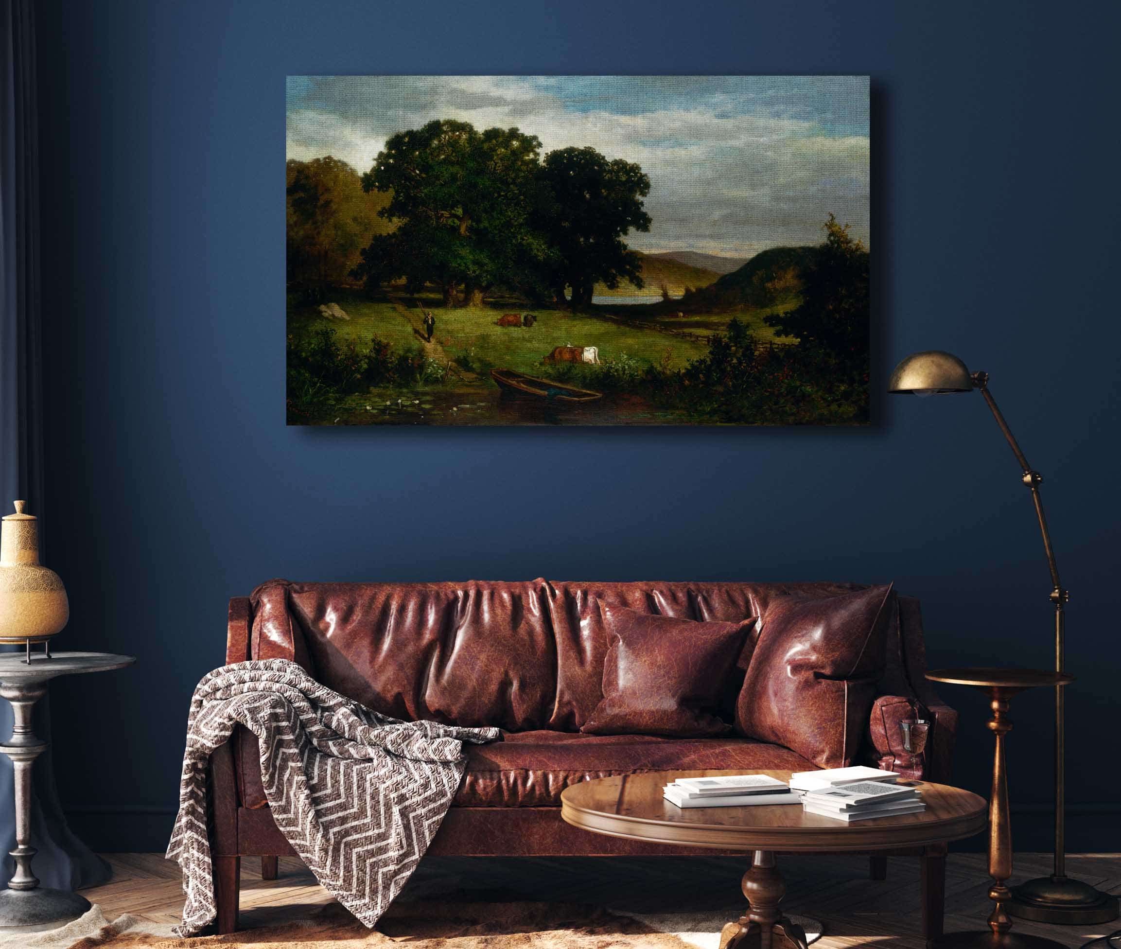 Oak Trees by Edward Mitchell Bannister