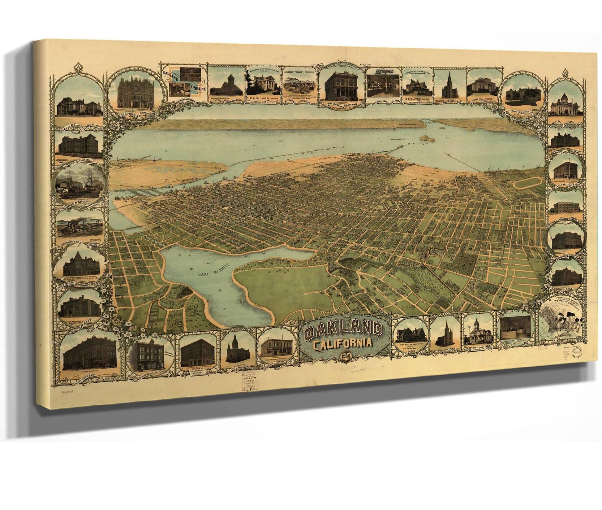 Oakland California 1900  State Of California