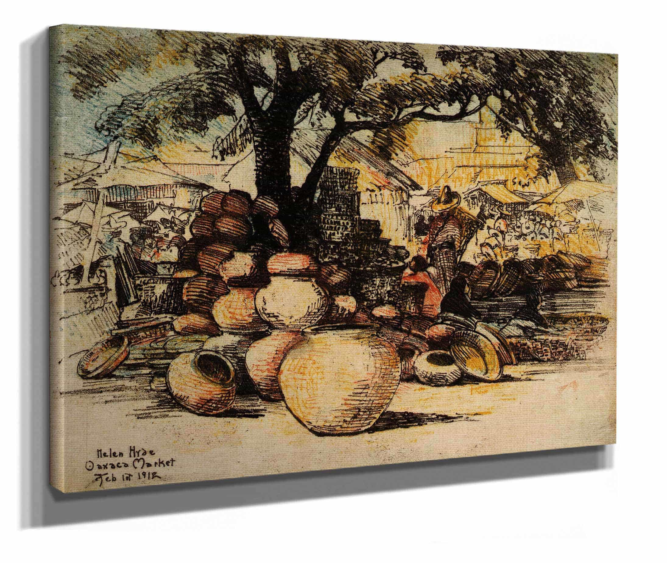 Oaxaca Market by Helen Hyde