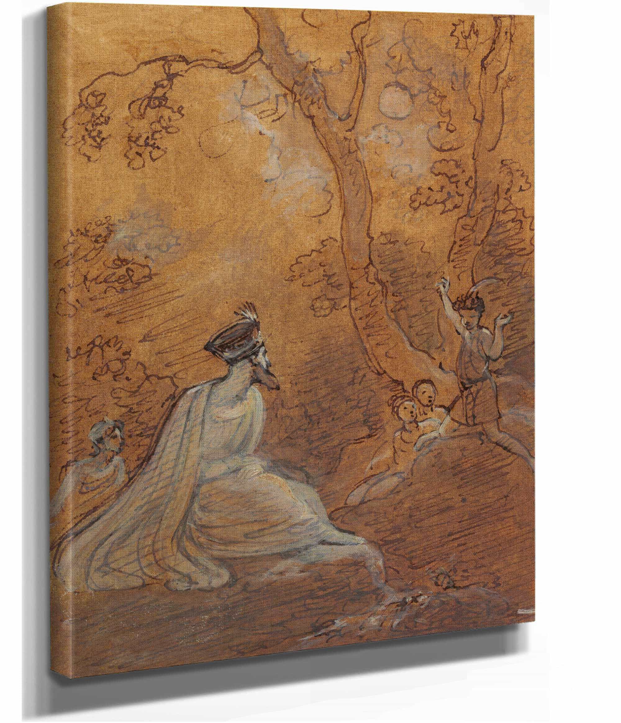 Oberon And Puck by Robert Smirke