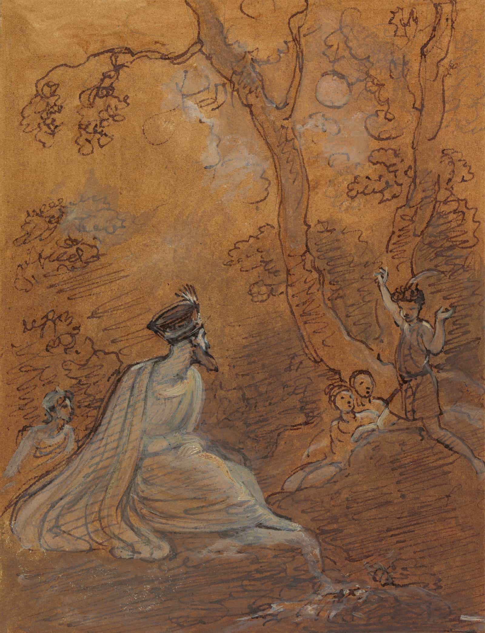 Oberon And Puck by Robert Smirke