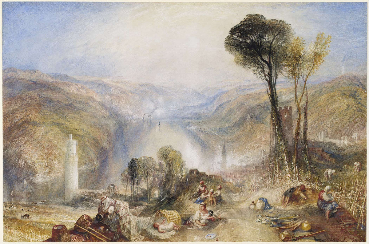 Oberwesel by Joseph Mallord William Turner