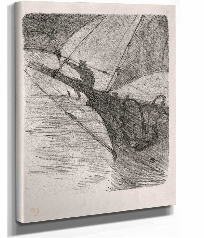 Oceano Nox by Henri De Toulouse Lautrec