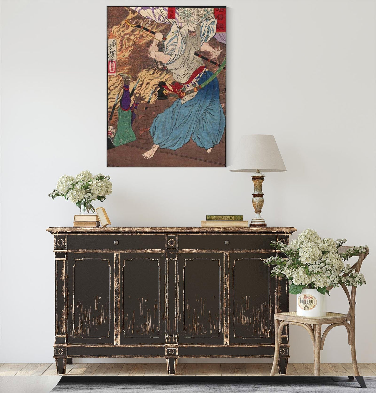 Oda Nobunaga by Tsukioka Yoshitoshi