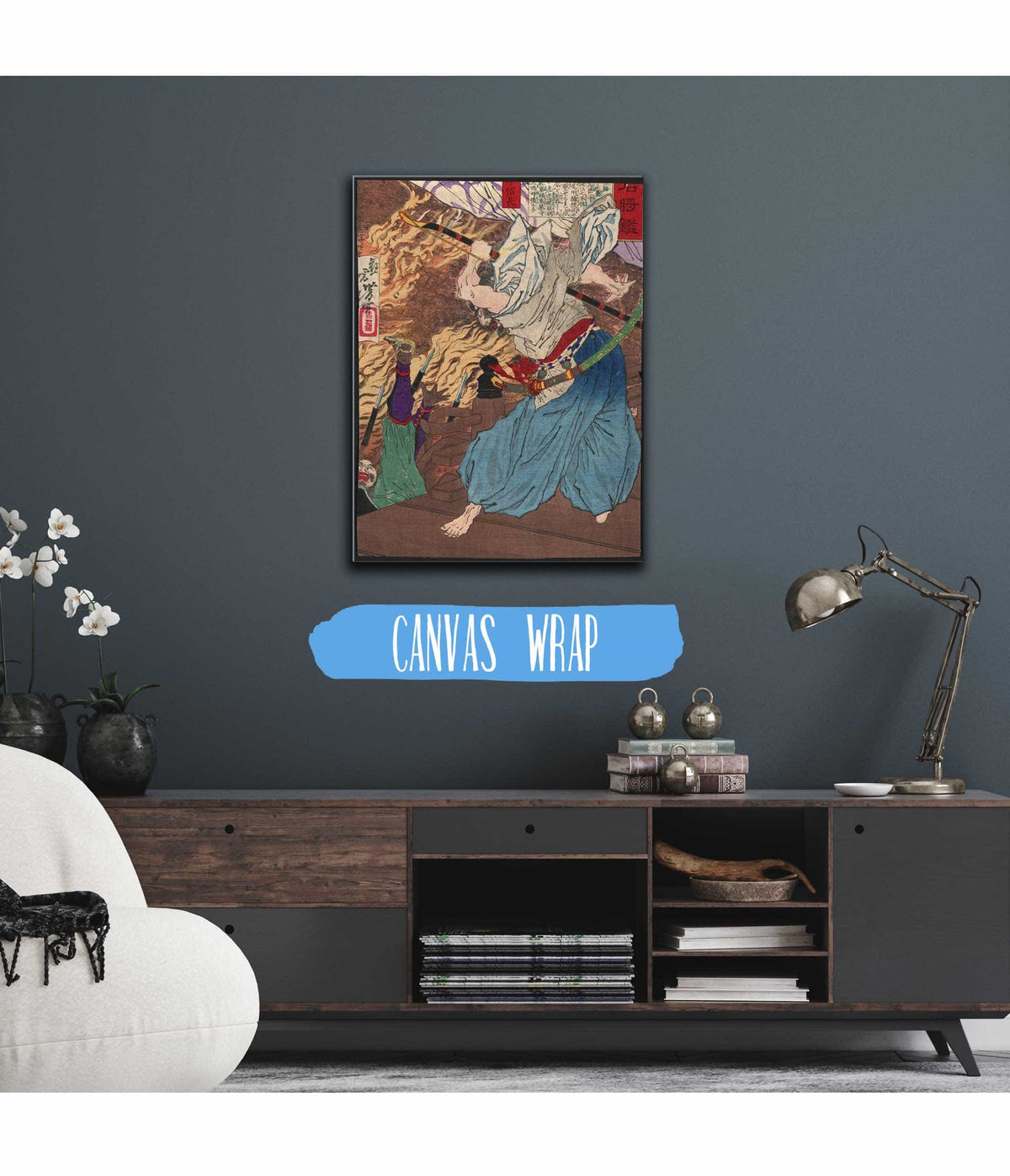 Oda Nobunaga by Tsukioka Yoshitoshi