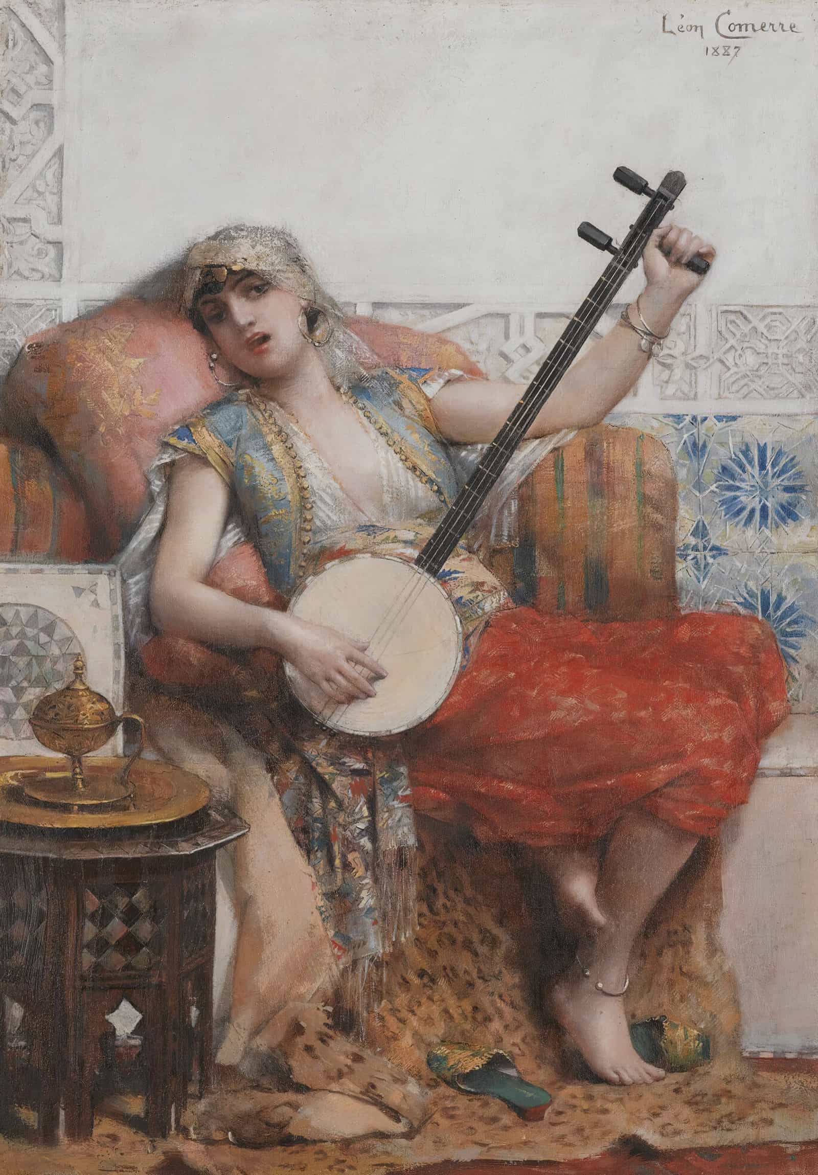 Odalisque by Leon Francois Comerre