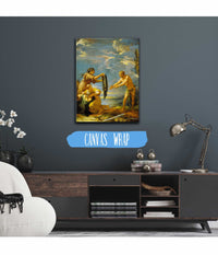 Odysseus And Nausicaa by Salvator Rosa