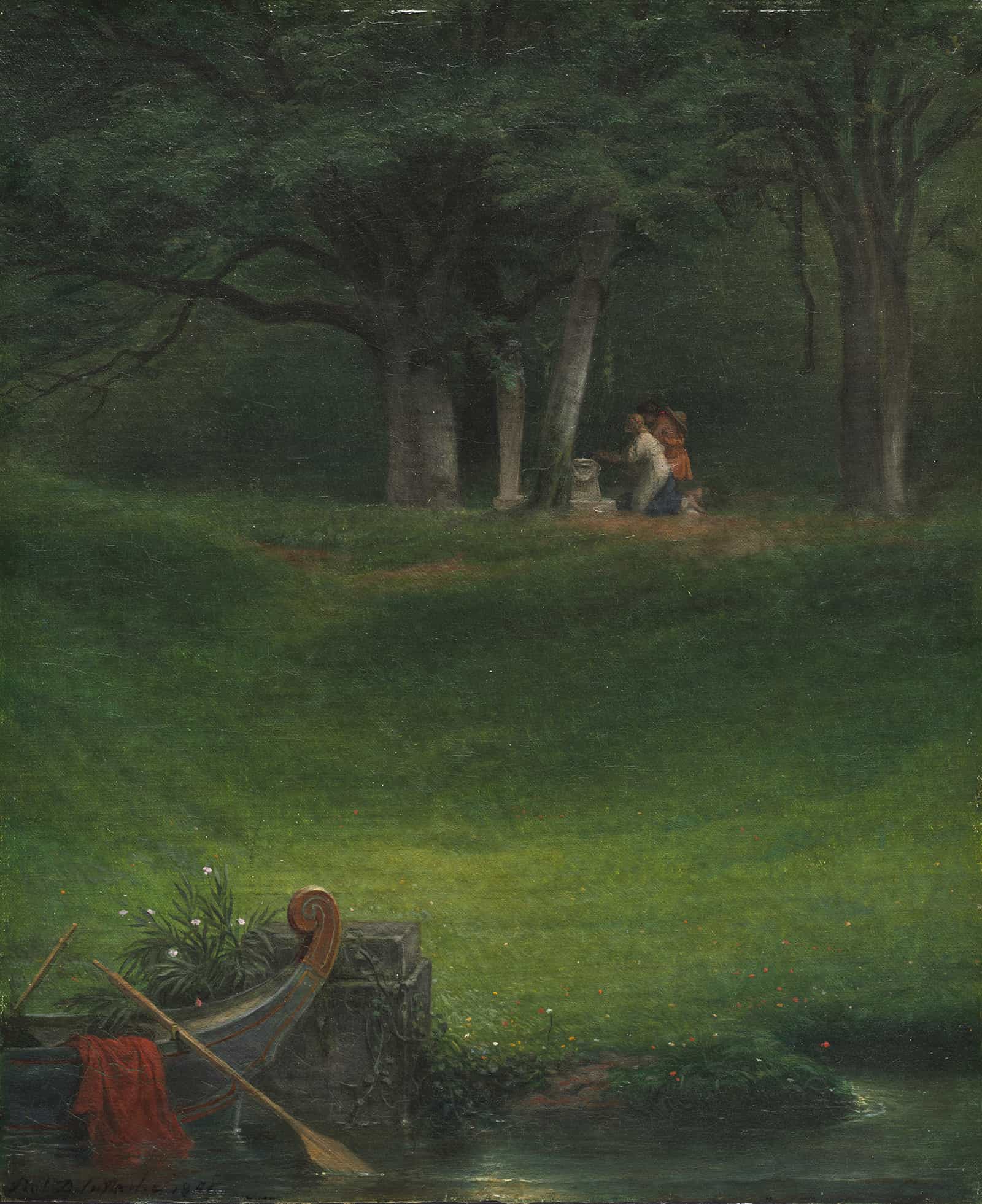 Offering To The God Pan by Paul Delaroche