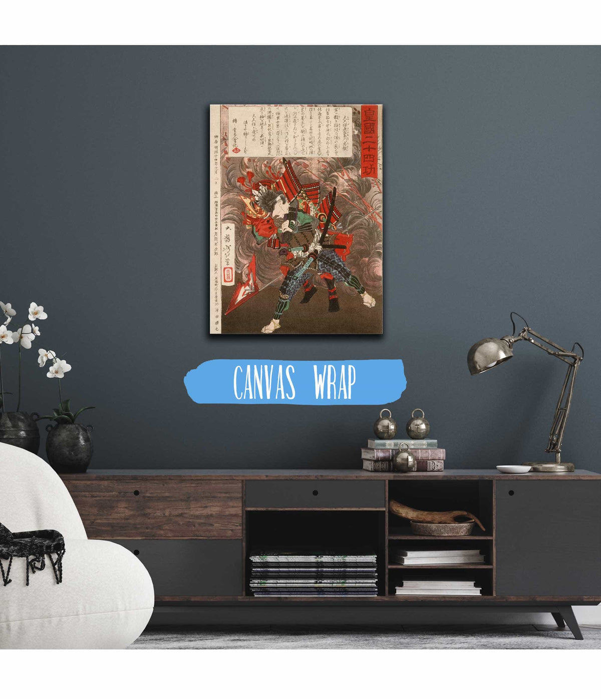 Okubo Hikozaemon Tadanori Rescuing Tokugawa Ieyasu by Tsukioka Yoshitoshi