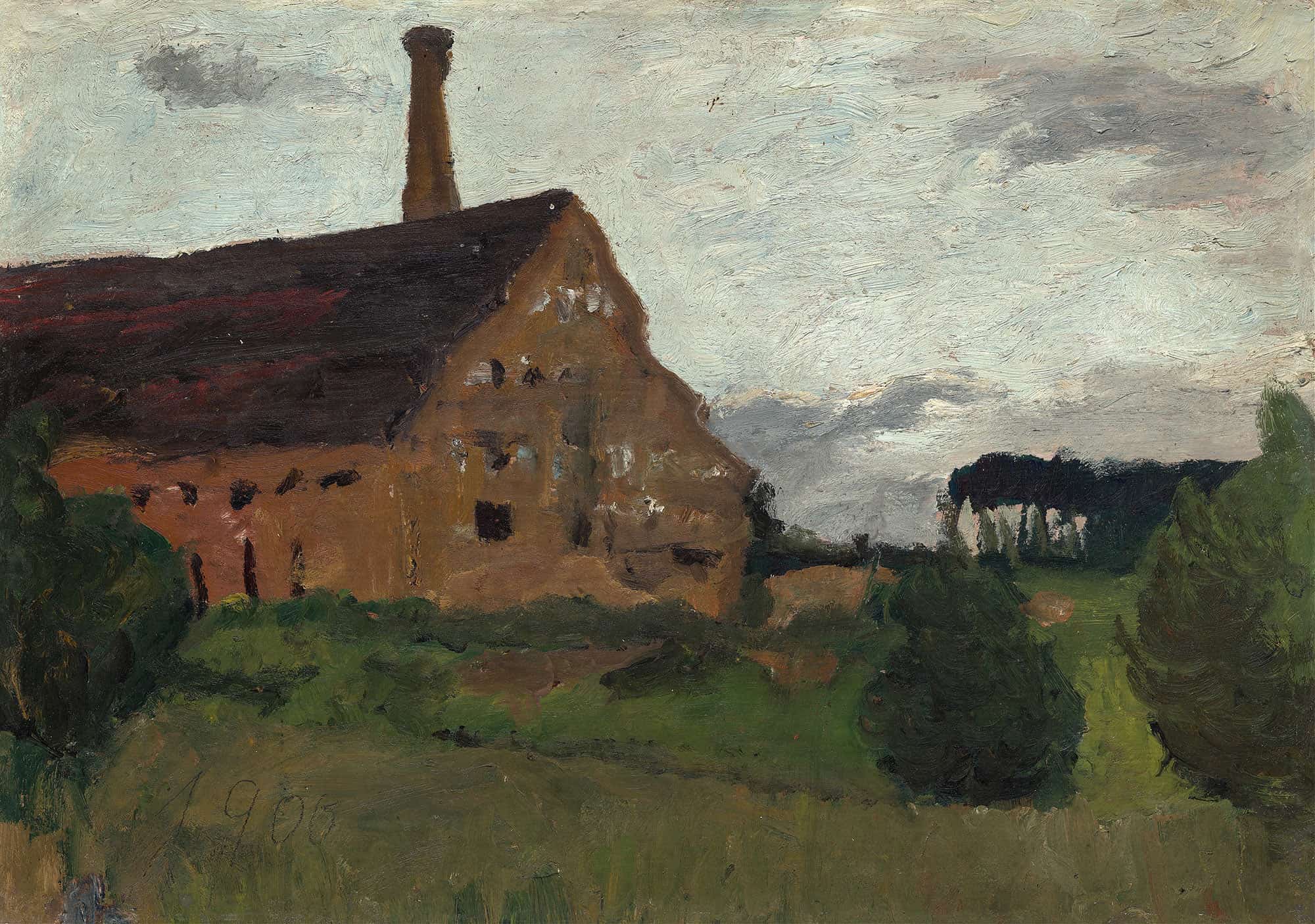 Old Factory by Paula Modersohn Becker