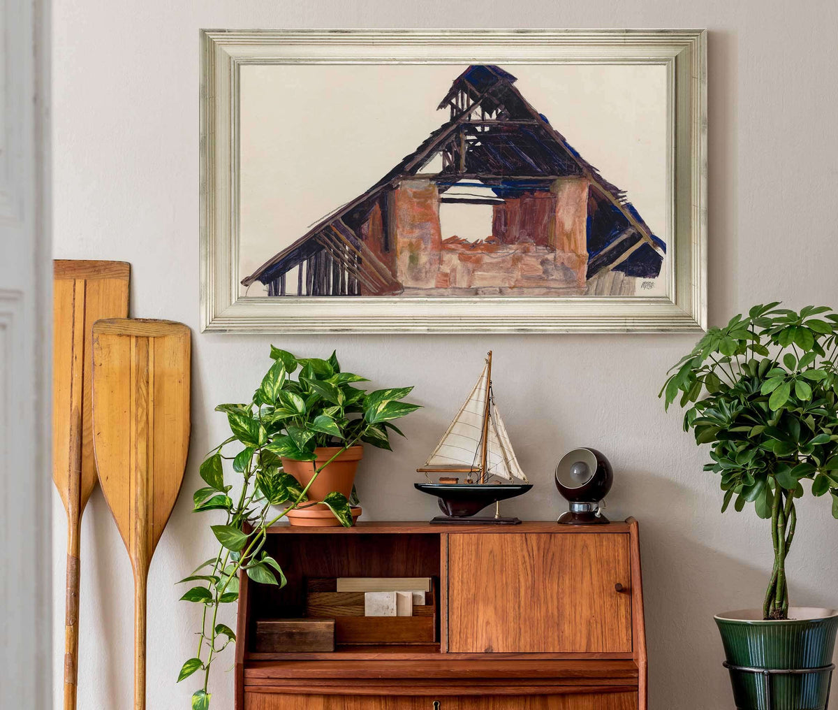 Old Gable by Egon Schiele