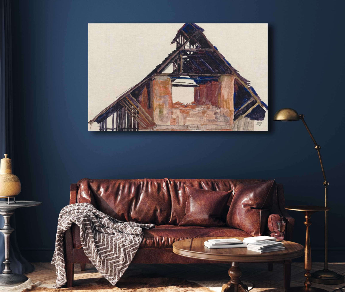 Old Gable by Egon Schiele