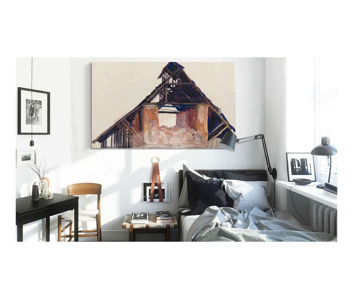 Old Gable by Egon Schiele