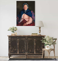 Old Johnnies Wife by Robert Henri